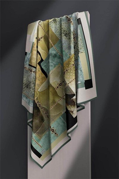Levidor Crystal 1427 Mint Green Scarf