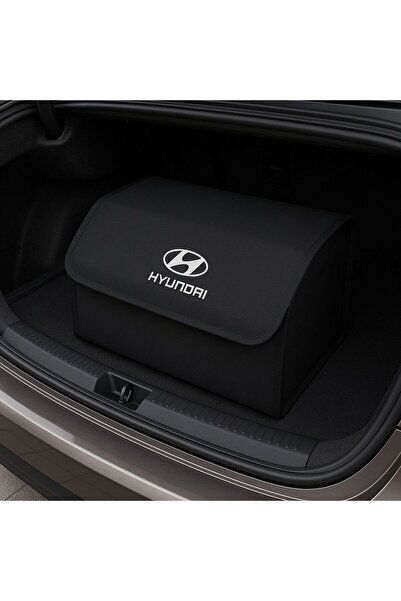 Moda West Hyundai Logo Baskılı Katlanabilir Araç Bagaj Düzenleyici Oto Bagaj ...