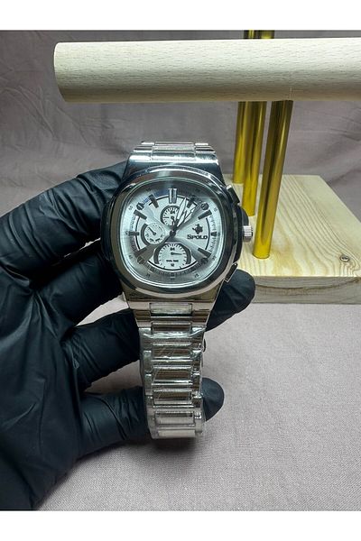 Mutenaura Stainless Steel Men's Wrist Watch