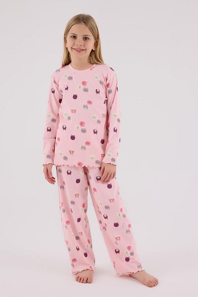 Rolypoly Girl's Camisole Pajama Set, 95% Cotton 5% Elastane
