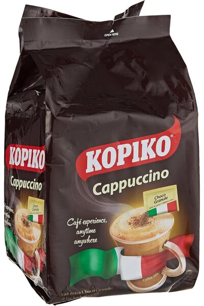 Kopiko كوبيكو كابتشينو شوكو جارنول 10 × 25 جرام