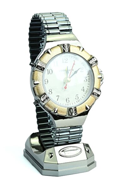 Generic Menâ€™s Watch Desk Alarm Clock, Decorative Clock for Living Room Classic Alarm Clock for Office DÃ©
