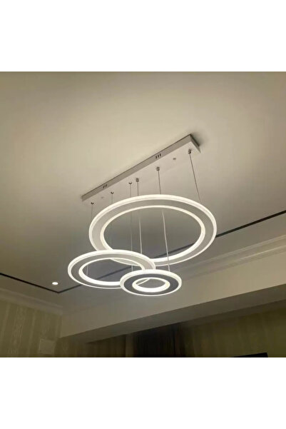 Sueva Lustra LED minimalistă Ring, telecomandă WiFi 2.4G 3 lumini dimabilă