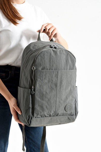 H&D COLLECTİON Unisex School Bag Multi Compartment Backpack