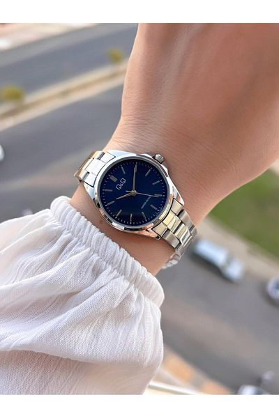 Q&Q Steel Cord 2 Years Warranty 30 Mt Water Resistant Women Wrist Watch Bq.K.37A-004Py