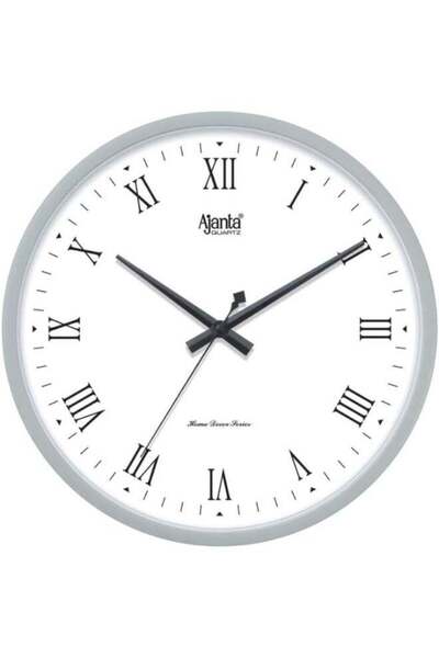 Generic ساعة حائط أجانتا أجانتا - ساعات سلسلة ديكور المنزل - 10027 - رمادي