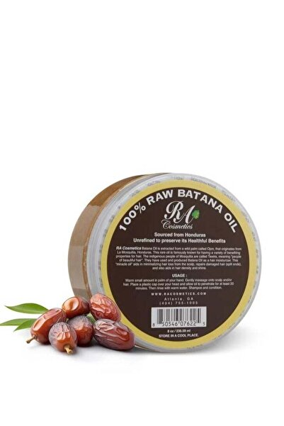 RAW زيت باتانا من را كوزماتيكس، زيت باتانا طبيعي 100% غير مكرر للشعر، لإصلاح ...