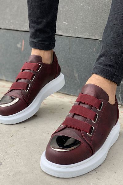 Mooien Mn251 - Cbt Mirror Men's Shoes Claret Red