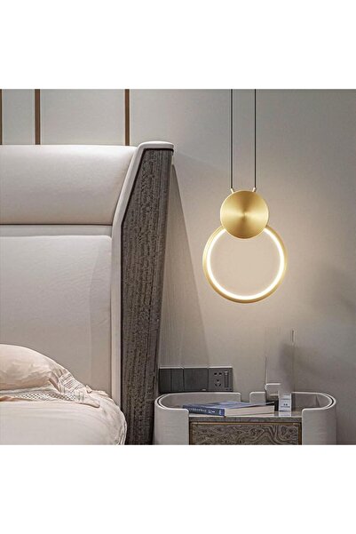 LightPlanet Lustra LED Cu 3 Functii de lumina D22cm Gold 24W