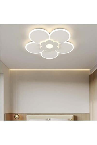 Jiju Lustra LED Alb cu Telecomanda wifi 24G intensitate reglabila D 42 x H 7 cm