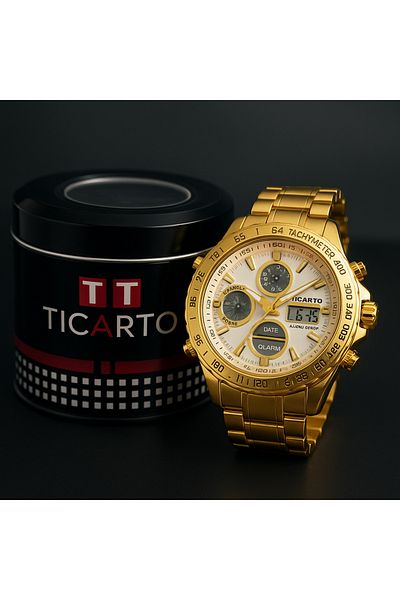 G Sport POLO Ticarto Steel Cord Waterproof Guaranteed Men's Wrist Watch