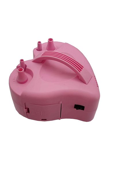 SDX Market Electric pump for inflating balloons and inflatable objects, heart-shaped, Pink