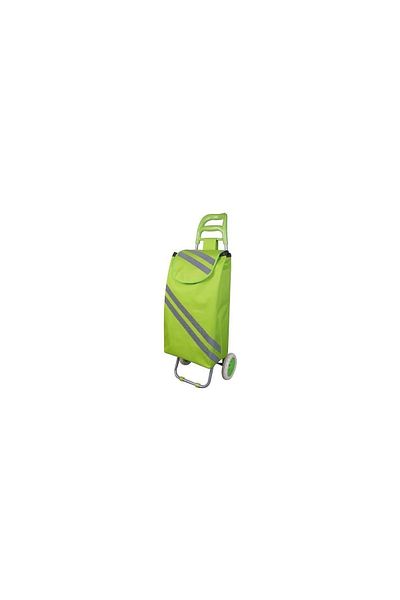 Strend Pro Shopping Trolley Bag on Wheels, PE, PVC, EVA, 30 kg, 35 x 30 x 96 cm, Bartos