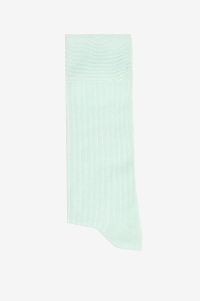 ALTINYILDIZ CLASSICS Men's Mint Patterned Mint Cotton Casual Socks