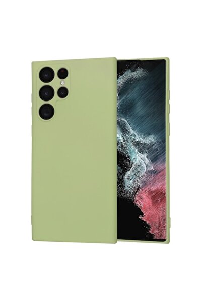 Techsuit Силиконов калъф за Samsung Galaxy S22 Ultra 5G (матча)