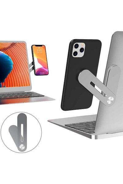 OEM Phone Holder for Laptop/Monitor, Heavy Duty, H59, Alumix, Silver