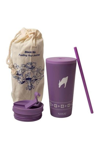 BLACK SIP COFFEE ROASTERS Wave M 25 Mug 16 oz Lavender
