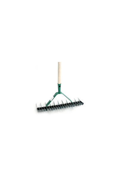 Strend Pro Hrábě na provzdušňování půdy, dřevěná rukojeť, 11/21 zubů, 38 cm