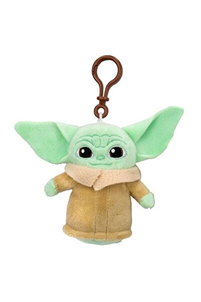 Star Wars Baby Yoda plush toy with keychain, Star Wars, 10 cm