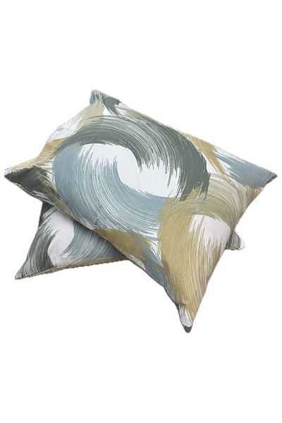 Clasy Ranforce 100% Cotton 2 Pieces Pillow Case Striped Patterned Multicolor
