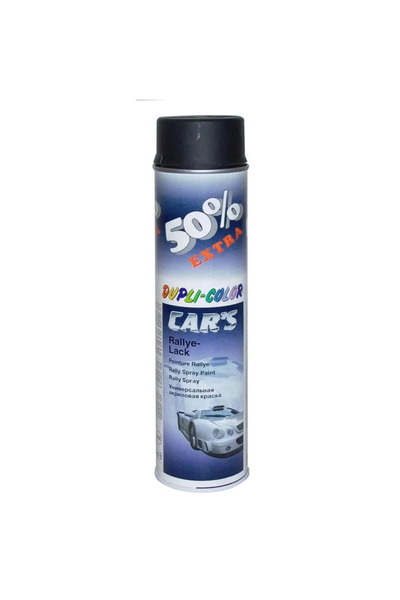 Bison Vopsea spray auto DUPLI-COLOR, acrilică, negru mat, 600 ml