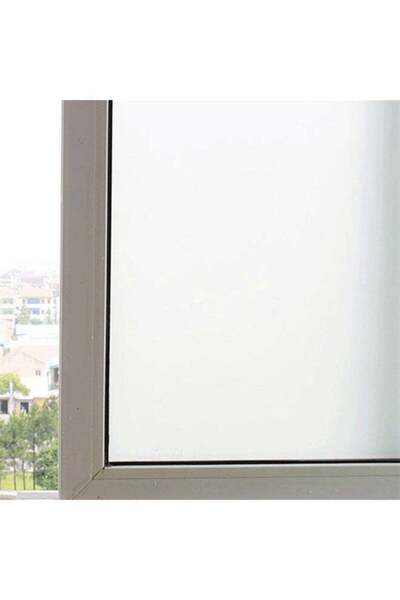 Generic XiuWoo Glue Static Decorative Window Film White 50x200cm