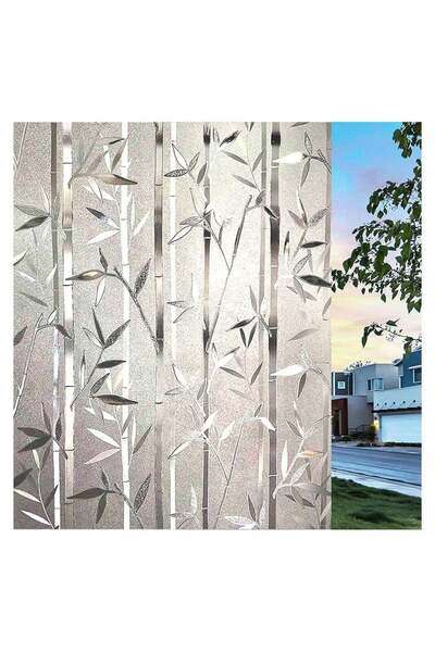 Generic Window Frosting Film, Privacy Frosted Self- Adhesive Opaque Static Glass Window Film Clings Removab