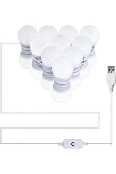 Generic Pgraded Hollywood Style Led Vanity Mirror Lights Kit, 3 Colors Dimmab...