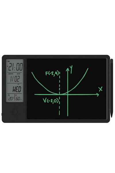 Generic Prime Electronic Clock Calendar Drawing Tablet Practical Electronic Calendar Writing Board Professi