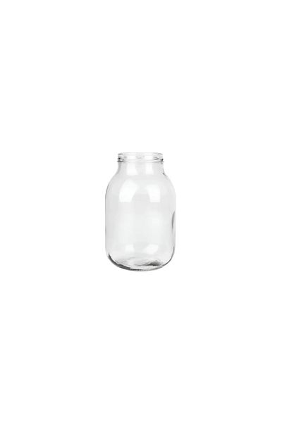 Gimihome Glass Jar, 3 Liters, Without Lid