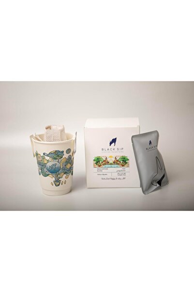 BLACK SIP COFFEE ROASTERS 10 أظرف قهوة مختصة بليند ماسكربوني | Blend mascarpo...