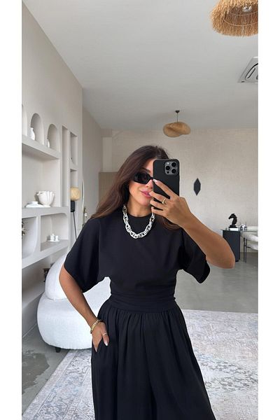 Buket Teke Black Bat Sleeve Cotton Cool Tshirt