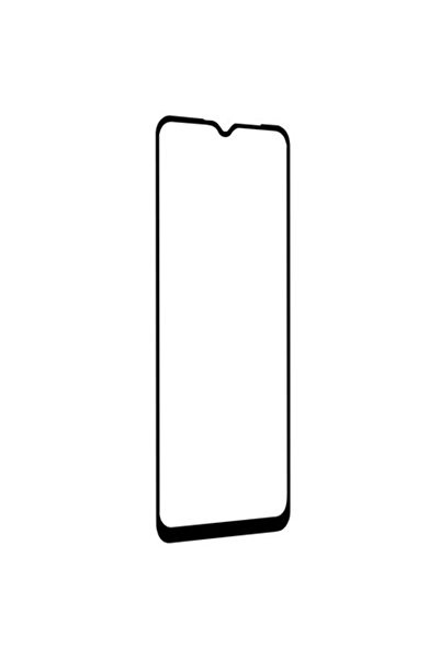 Techsuit Protector de ecran pentru Honor X6a, M58, rezistent la șocuri, ramă neagră