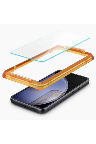Spigen Folie Display pentru Samsung Galaxy S23 FE set 2, Long Last, V86, Protective glass, Transparent