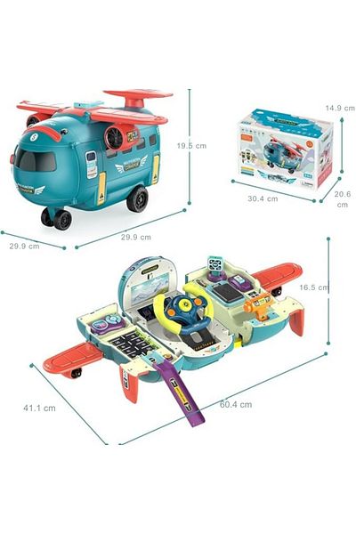 MNS Multifunctional interactive toy with steering wheel and sound effects for realistic simulation of dr