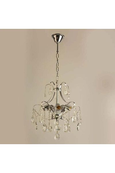 Alista Home Candelabru Akihico, 5*E27, Crom, Metal si Cristal