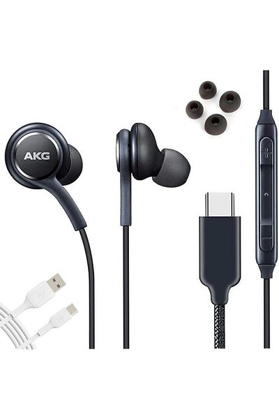 LIVVY USB Type-C Wired Earphones & Fast Charging Cable Combo