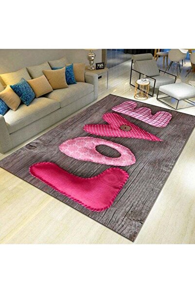Generic 3D Flower Carpet Hallway Living Room Ocean Rugs Pink 50 X 80cm