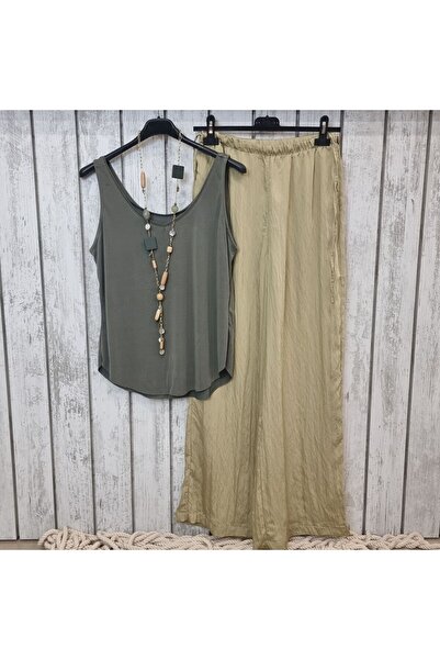 pudubutik Khaki Jersey Singlet