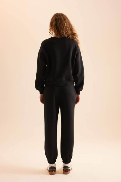 DeFacto Black Women's Bottom-Top Set D8022Ax/Bk81