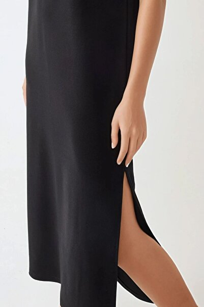 Hiccup Μίντι φόρεμα με στρογγυλή λαιμόκοψη