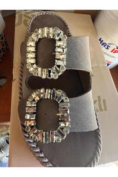 PLN SHOES Wrapped Orthopedic Eva Sole Lightweight Anatomical Slippers Daily Comfortable Slippers with Double Tape Buckle