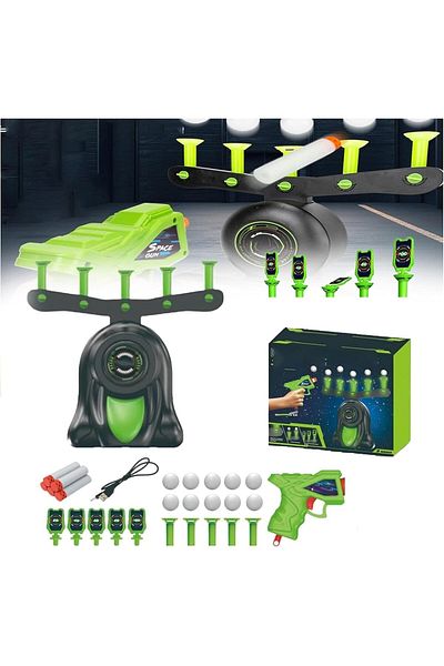 Generic Glow-in-The-Dark Suspended Shooting, Glow-in-The-Dark Shooting Target Practice Kids Shooting Toy Gun