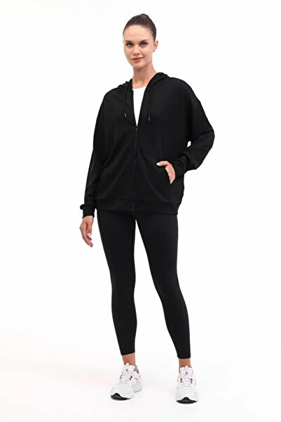 lumberjack Wb Carla-H Gınsen 5Pr Siyah Kadın Spor Sweatshirt A102024671