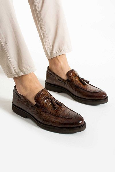 Bestello Laceless Tasseled Eva Sole Casual 331-10734 Men's Shoes