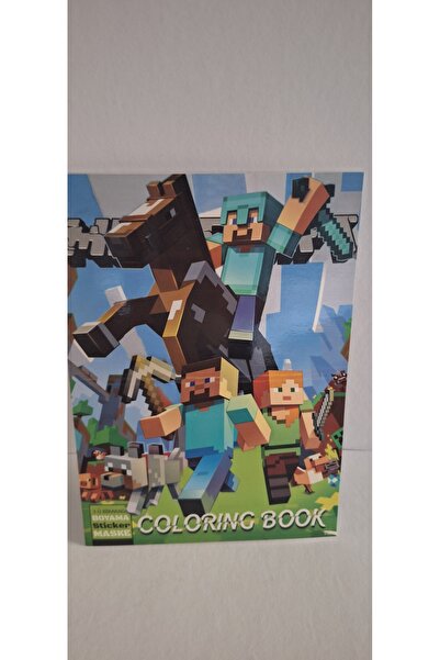 mutluanılarpartievi Mutlu anlar parti evi minecraft boyama kitabı