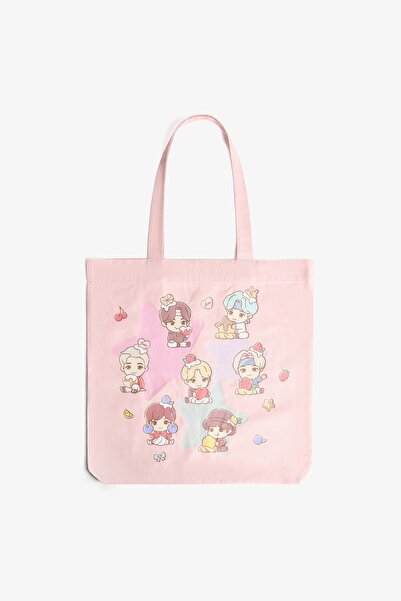 Bershka TinyTAN tote çanta