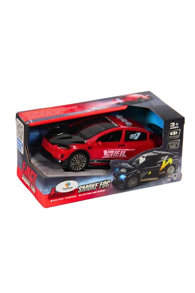 TOYFEST Smoke Extracting Friction Sports Car with Light and Sound Tsp-1A