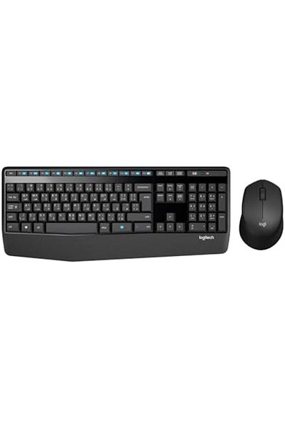 logitech MK345 Keyboard and Mouse Combo - Arabic Layout by