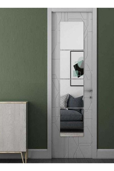 Generic Pack of 2 Pcs Decorative Wall Sticker Non-Breakable Acrylic Mirror – ...